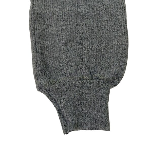 4TH Reckless Joggers Womens 6 Gray Ribbed Knitted Pull On Comfy Cozy Warm - Picture 8 of 12